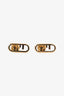Fendi  Gold O'Lock Single Hoop Earring