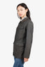 Fendi Grey Zip-up Work Jacket Size 36