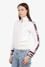 Fendi White Fendi Mania Track Jacket Size 38