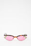 Gentle Monster x Fendi Pink Frame Cat Eye Sunglasses