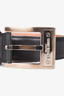 Gianni Versace Couture Black Leather Belt Size 40/100