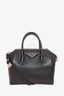 Givenchy Black Leather Small Antigona Bag with Strap