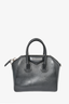 Givenchy Black Grained Leather Mini Antigona Bag w/ Strap
