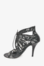 Givenchy Black Lace Tie-Up Heels sz 37
