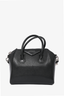 Givenchy Black Leather Small Antigona Top Handle with Strap
