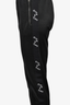 Givenchy Black Logo Tape Sleeve Zip-Up Track Pants sz L Mens