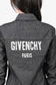 Givenchy Grey Denim Button-Down Shirt Size 38