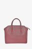 Givenchy Maroon Leather Small Antigona Top Handle Bag w/ Strap