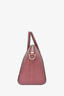 Givenchy Maroon Leather Small Antigona Top Handle Bag w/ Strap