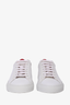 Givenchy White/Red Lace-Up Sneakers Size 39