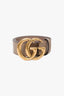 Gucci Beige Leather Marmont 'GG' Belt Size 95