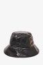 Gucci Black Shiny Bucket Hat Size L