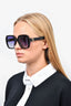 Gucci Black Square Oversized Sunglasses