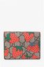 Gucci GG Supreme Strawberry Bi-Fold Wallet