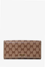 Gucci Gold 'GG' Bifold Wallet with Wristlet