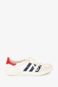 Gucci X Addias White/Blue/Red Gazelle Sneakers Size 7.5