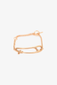 Hermes 18K Gold Chaîne D'ancre Punk Bracelet
