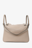 Hermes 2007 Taupe Clemence Leather Lindy 30