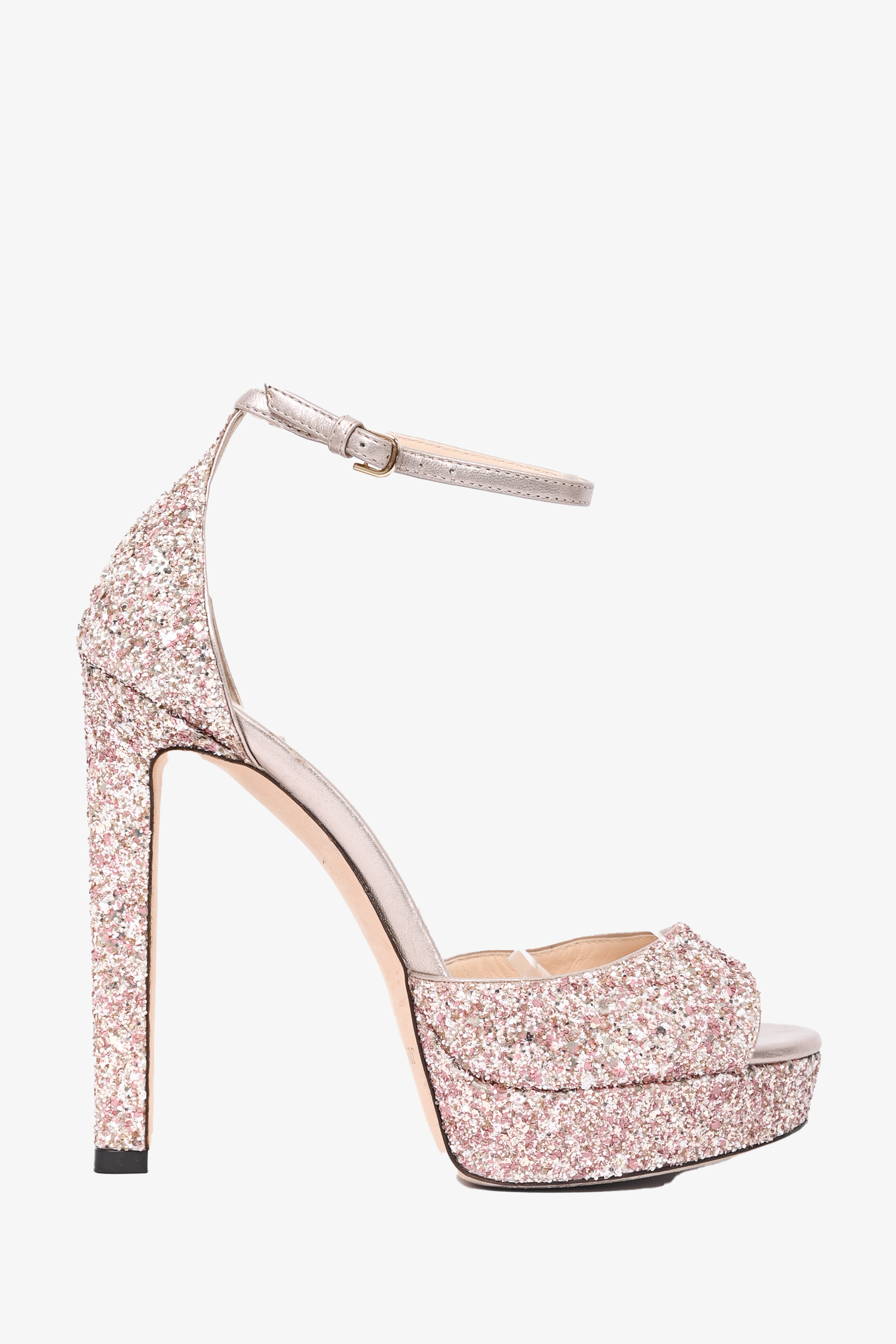 Jimmy Choo Pink Platform Sneakers