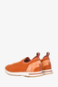 Loro Piana Brown Knit/Suede Plexy' Slip-On Sneakers Size 40