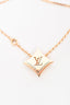 Louis Vuitton 18K Pink Gold Mother of Pearl/Diamond 'Blossom BB Star' Necklace