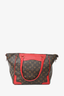 Louis Vuitton 2015 Brown/Red Monogram 'Estrela' Tote