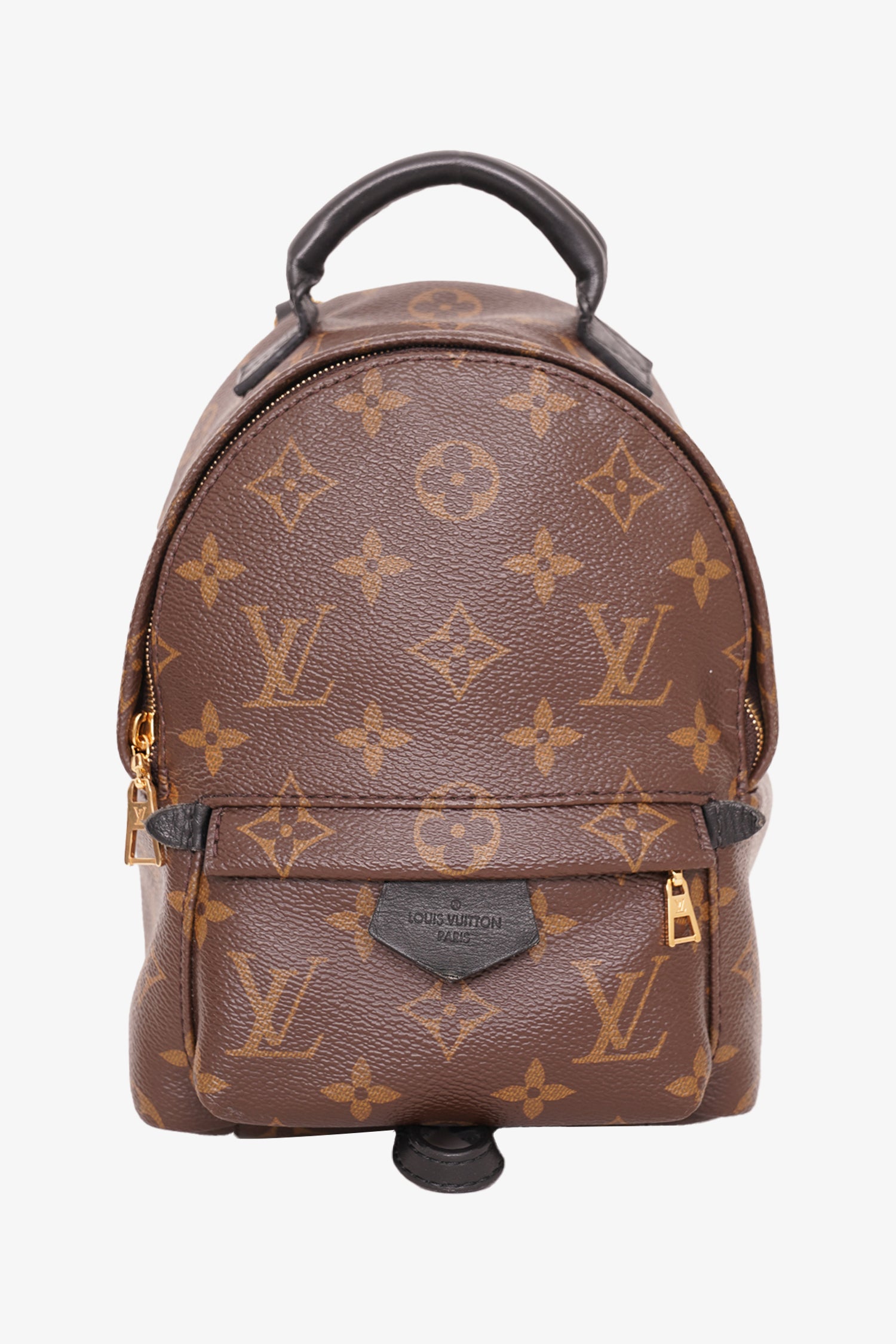 louis vuitton backpack fashionphile Louis Vuitton 2016 Monogram Palm Springs Mini Backpack – Mine & Yours