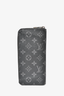 Louis Vuitton 2018 Monogram Eclipse Vertical Zippy Wallet