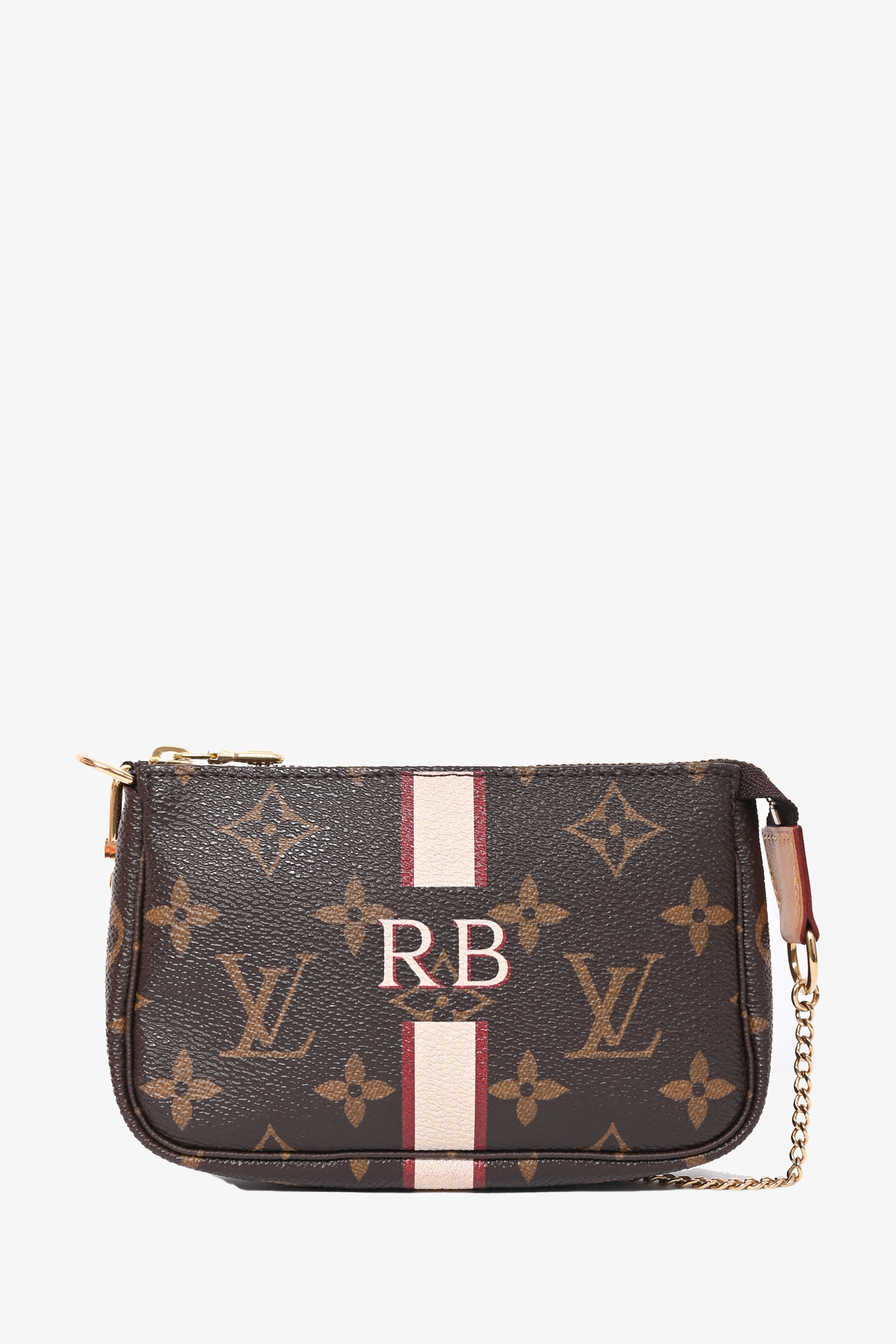 Louis Vuitton 2019 Monogram Mini Heritage Pochette with RB Initials