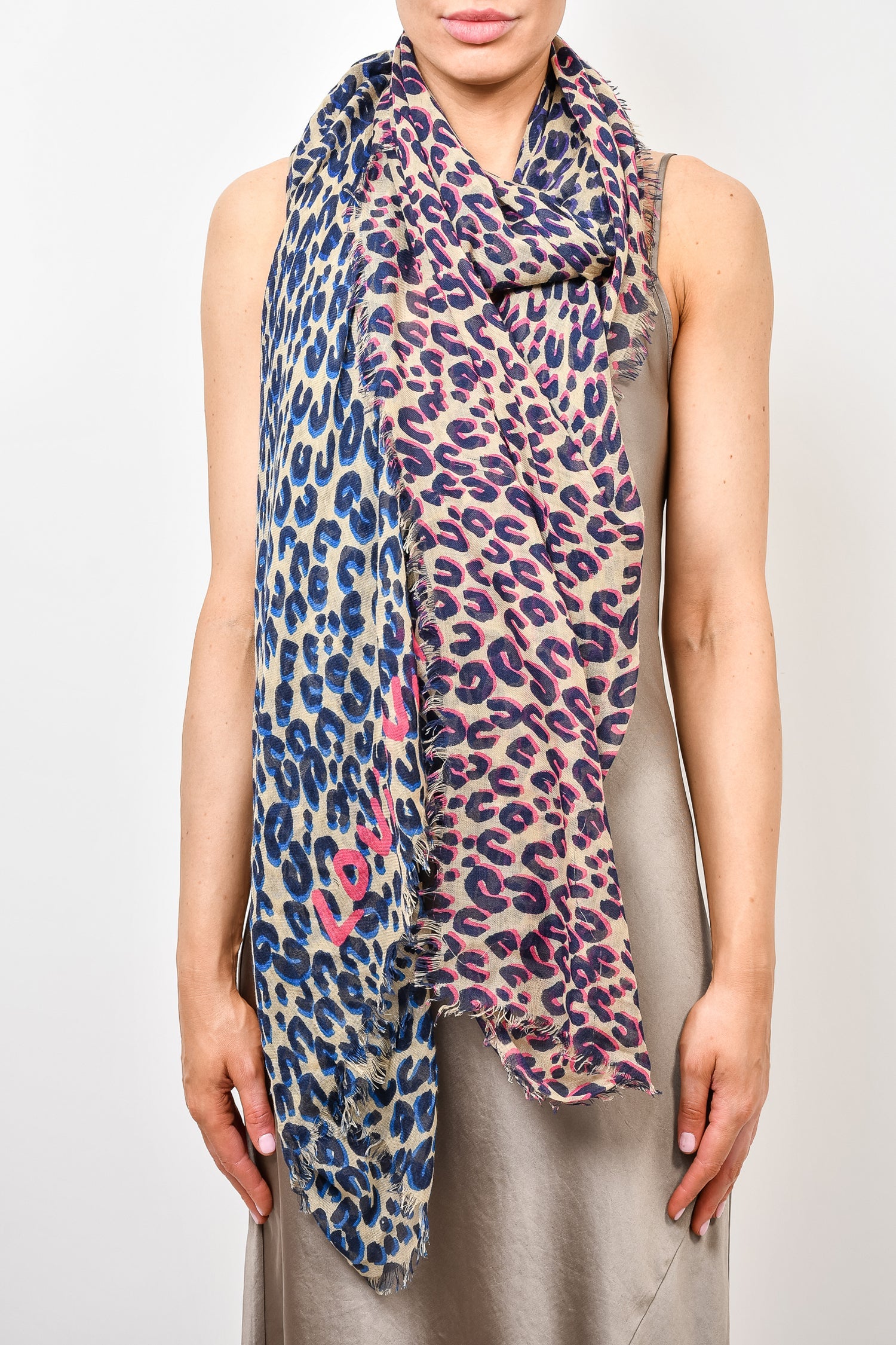 louis vuitton leopard shawl