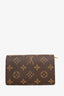 Louis Vuitton Brown Monogram Porte Tresor Wallet