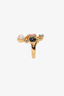 Louis Vuitton Gold Toned Floral 'Botanica' Ring