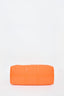 Louis Vuitton Orange Embossed Leather Keepall Bandoulière 50