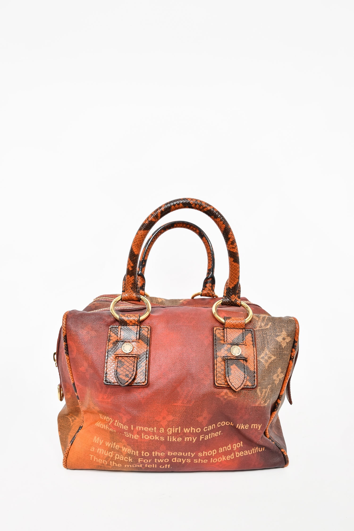 Louis Vuitton x Richard Prince 2008 Monogram Red/Orange Ombre 