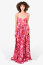 Lovers + Friends Pink Floral Print Maxi Dress Size XS