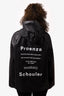 Proenza Schouler Black Raincoat