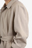 Burberry Beige Belted Lawrence Trench Coat Size 44R