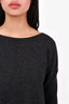 Nili Lotan Grey Cashmere Sweater Size XS