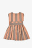 Burberry Brown Striped Sailor Dress Size 3Y Kids