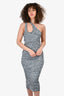 Remain Black Comb 'Mila' Knit Dress Size 46