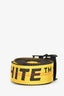 Off-White Yellow Carryover Industrial Belt