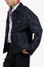Tom Ford Dark Blue Wash Denim Jacket Size XL Mens
