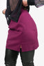 The Attico Purple Mini Skirt Size 40