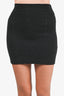 Theory Grey Knit Mini Skirt Size XS