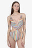 Missoni Multicolor Striped Bathing Suit Size 42