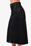 Isabel Marant Dark Denim Midi Skirt Size 38
