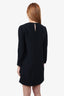 Miu Miu Black Long-Sleeve Dress with Bow size 42