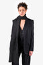 Stella McCartney Black Wool Blazer + Trouser Suit Set Size 38