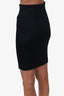 Diane von Furstenberg Black Straight Skirt Size 0