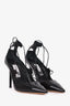 Jimmy Choo Black Patent Leather 'Vita' Heels Size 36
